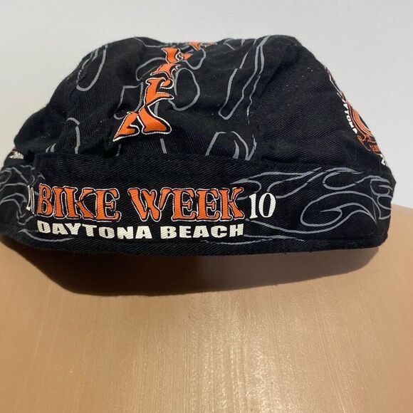 Harley-Davidson Men's 69th Anniversary Bike Week 10 Daytona Beach Skull Cap Hat - Picture 1 of 10